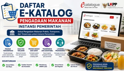 Cara Daftar E-Katalog Pengadaan Makanan Instansi Pemerintah