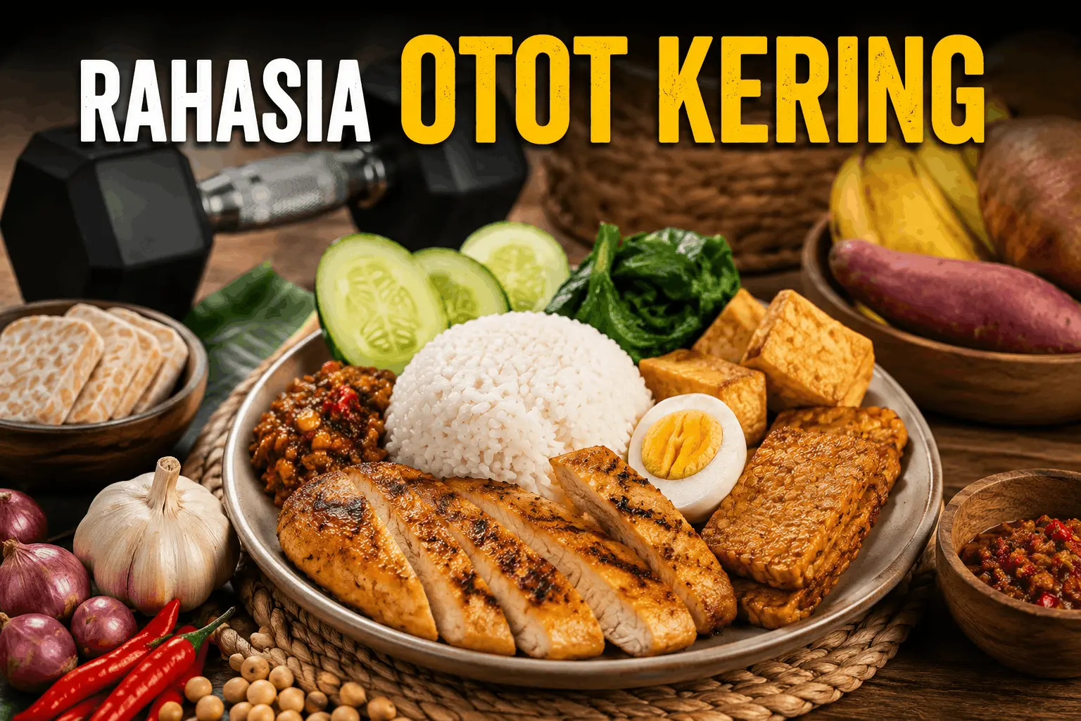Rahasia Otot Kering Cara Hitung Kalori Makanan Nusantara Padat Gizi untuk Program Bulking