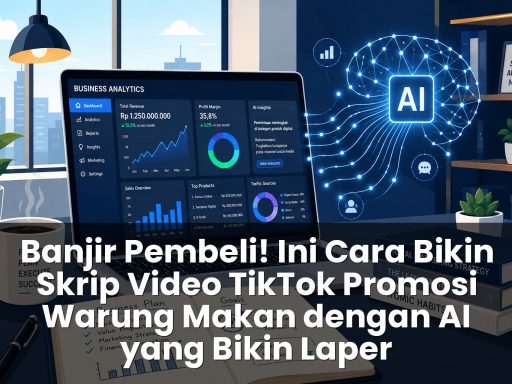 Cara bikin skrip video TikTok promosi warung makan dengan AI