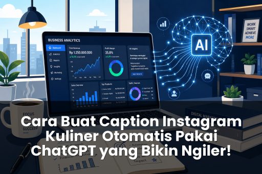 Cara buat caption Instagram kuliner otomatis pakai ChatGPT
