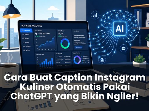 Cara buat caption Instagram kuliner otomatis pakai ChatGPT