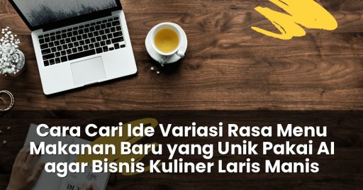 Cara cari ide variasi rasa menu makanan baru yang unik pakai AI
