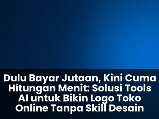 tools ai untuk bikin logo toko online tanpa skill desain