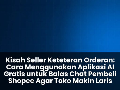 aplikasi ai gratis untuk balas chat pembeli shopee