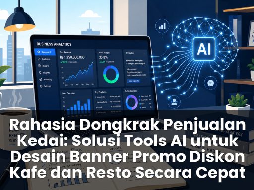 Tools AI untuk desain banner promo diskon kafe dan resto