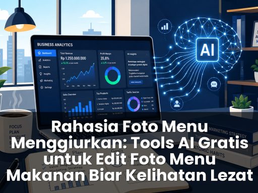 Tools AI gratis untuk edit foto menu makanan biar kelihatan lezat