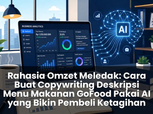 Cara buat copywriting deskripsi menu makanan gofood pakai AI