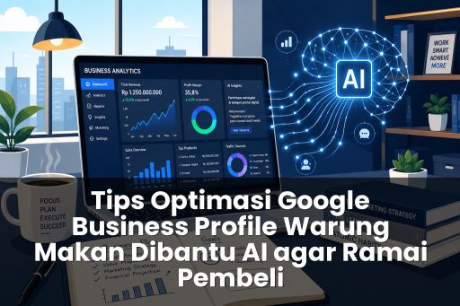 Tips optimasi Google Business Profile warung makan dibantu AI